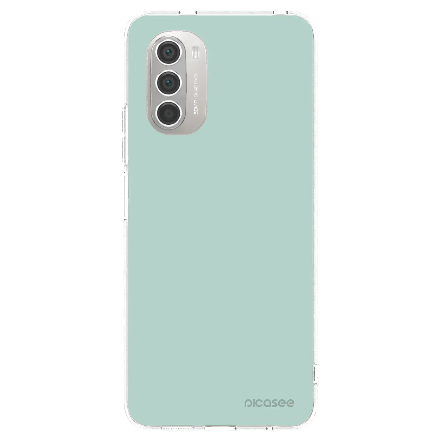 Silikonový průhledný obal pro Motorola Moto G51 - Pastel Charm