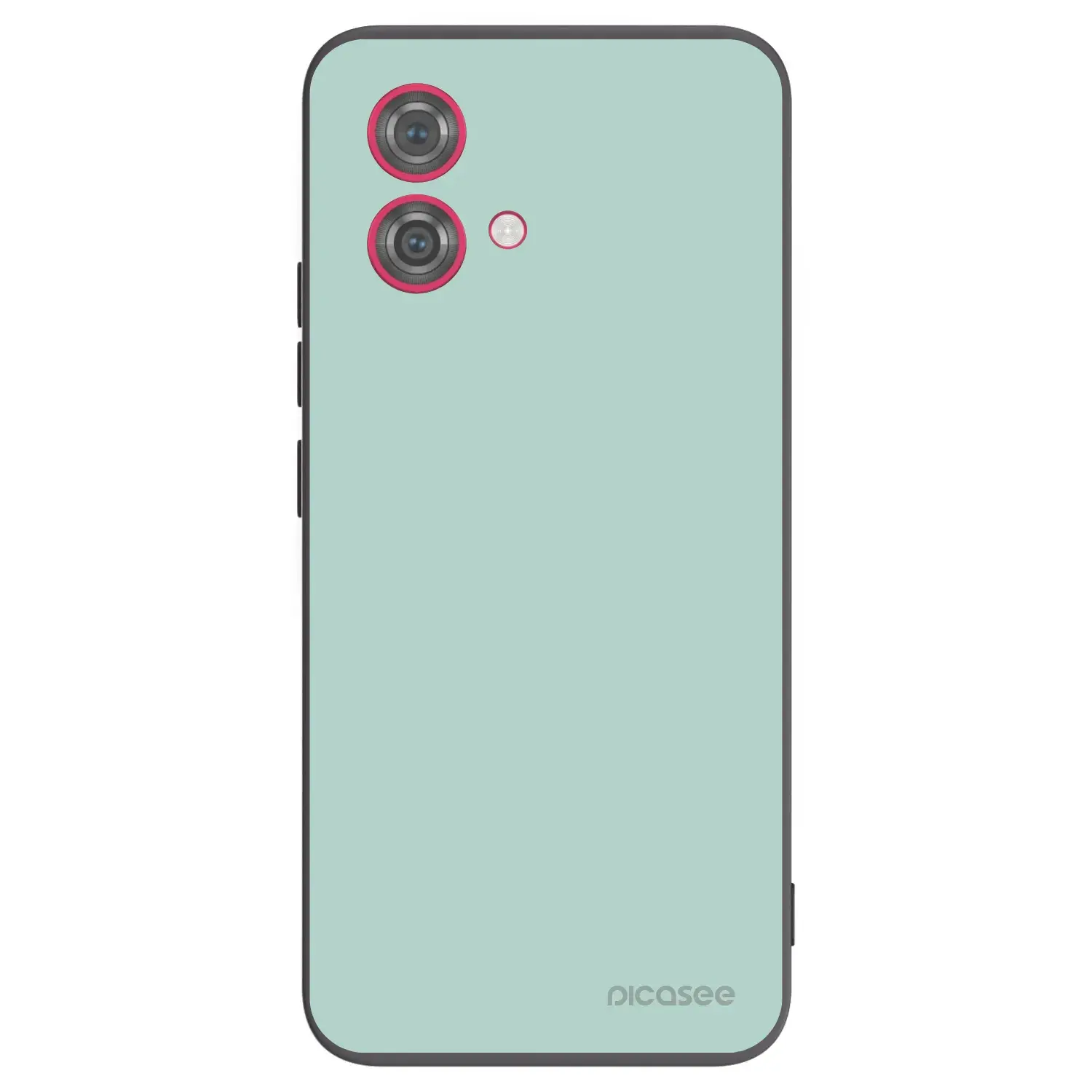 Silikonový černý obal pro Motorola Moto G84 5G - Pastel Charm