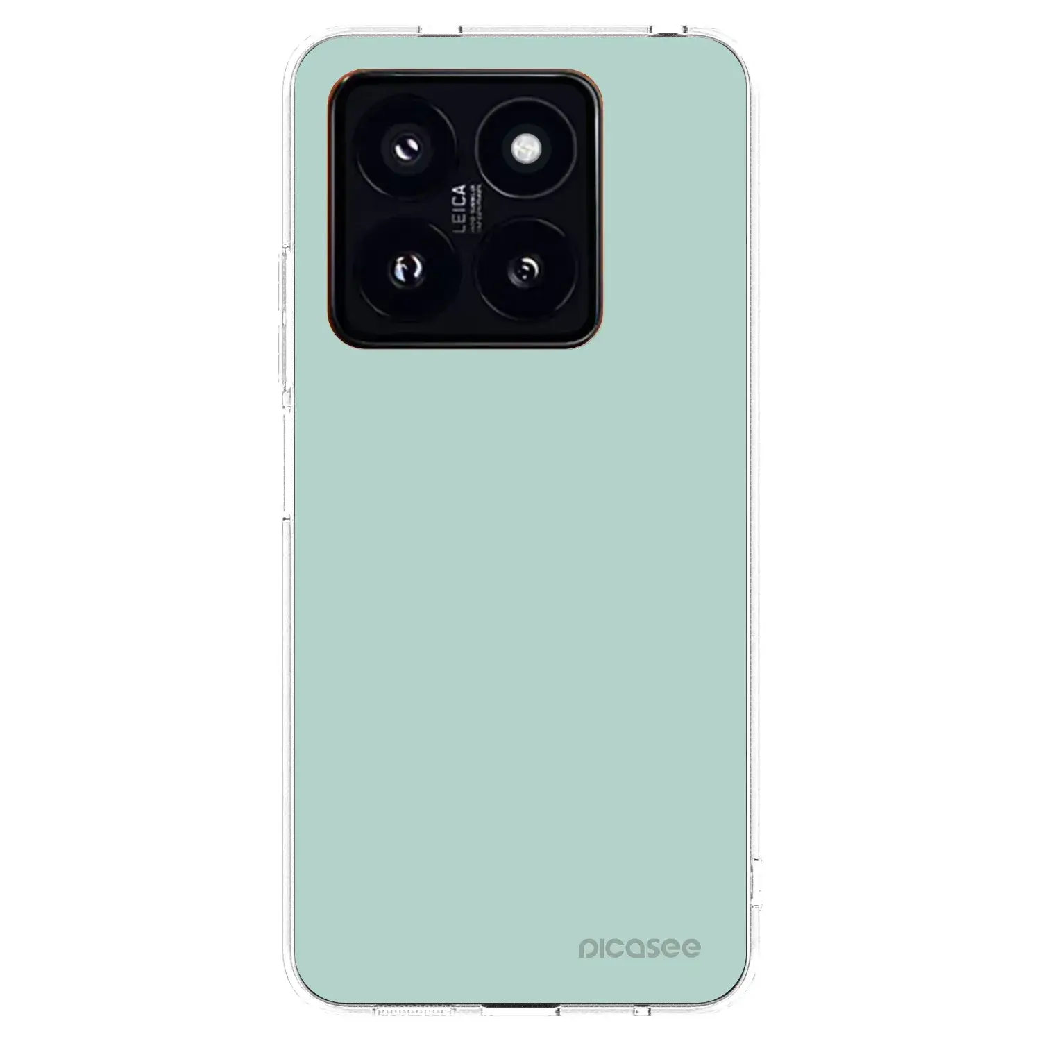 Silikonový průhledný obal pro Xiaomi 14 Pro - Pastel Charm
