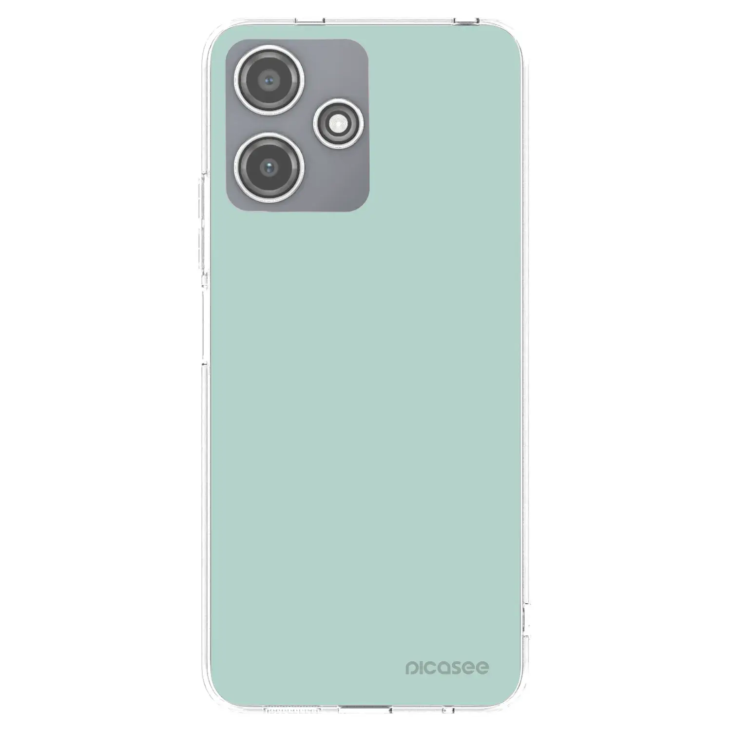 Silikonový průhledný obal pro Xiaomi Redmi 12 5G - Pastel Charm