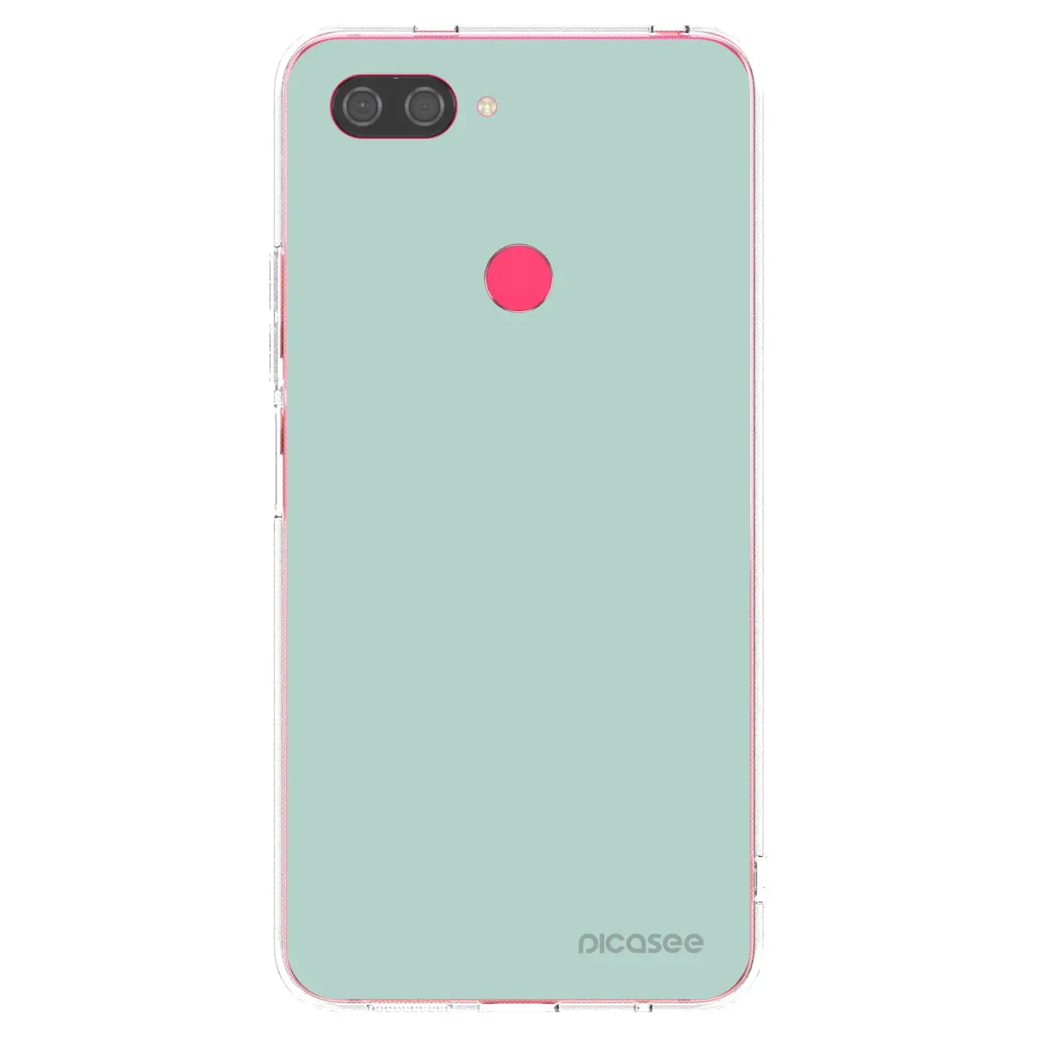 Silikonový průhledný obal pro Xiaomi Mi 8 Lite - Pastel Charm