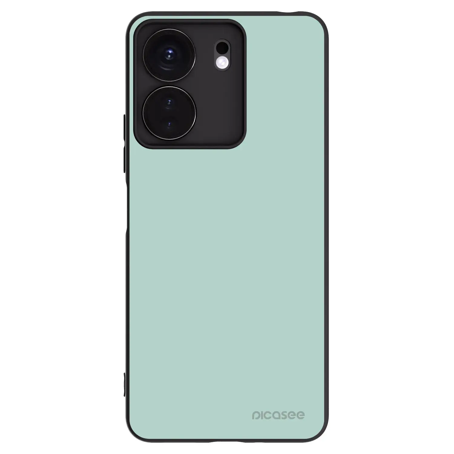 Silikonový černý obal pro Xiaomi Redmi 13C 4G - Pastel Charm