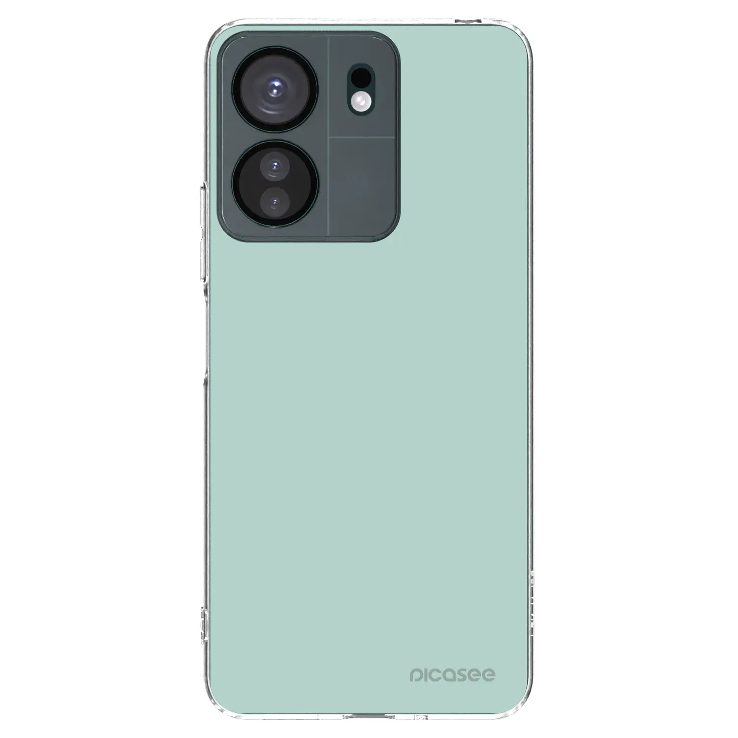 Silikonový průhledný obal pro Xiaomi Redmi 13C 4G - Pastel Charm