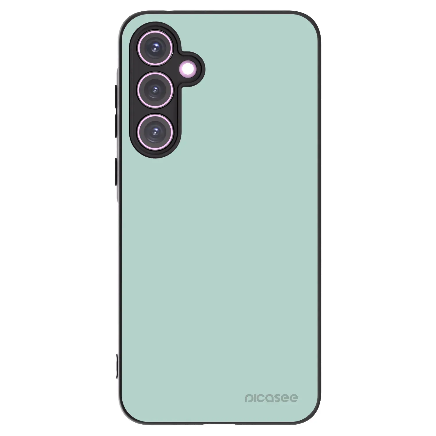 Silikonový černý obal pro Samsung Galaxy A35 5G A356B - Pastel Charm