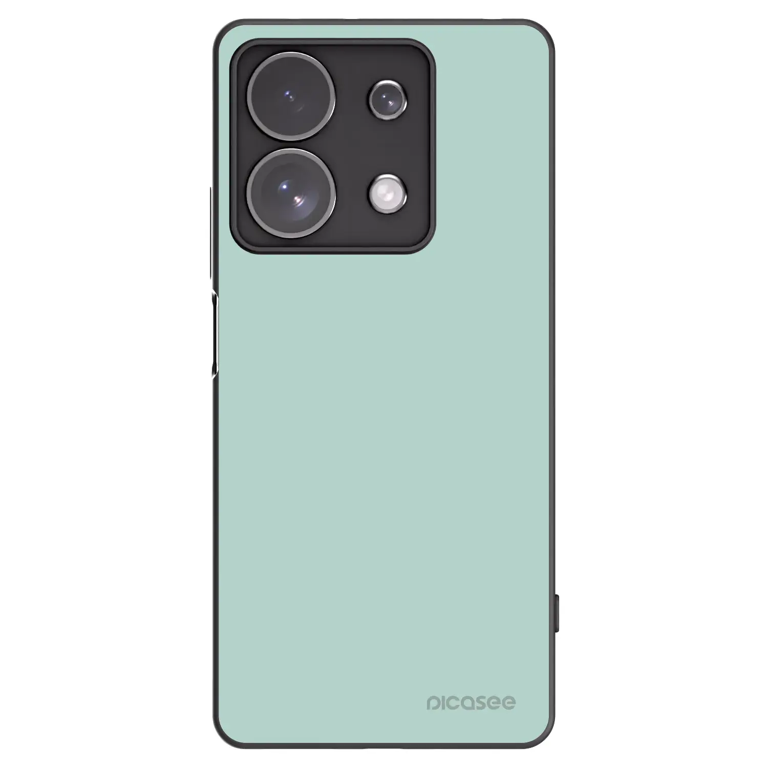 Silikonový černý obal pro Xiaomi Redmi Note 13 Pro 4G - Pastel Charm