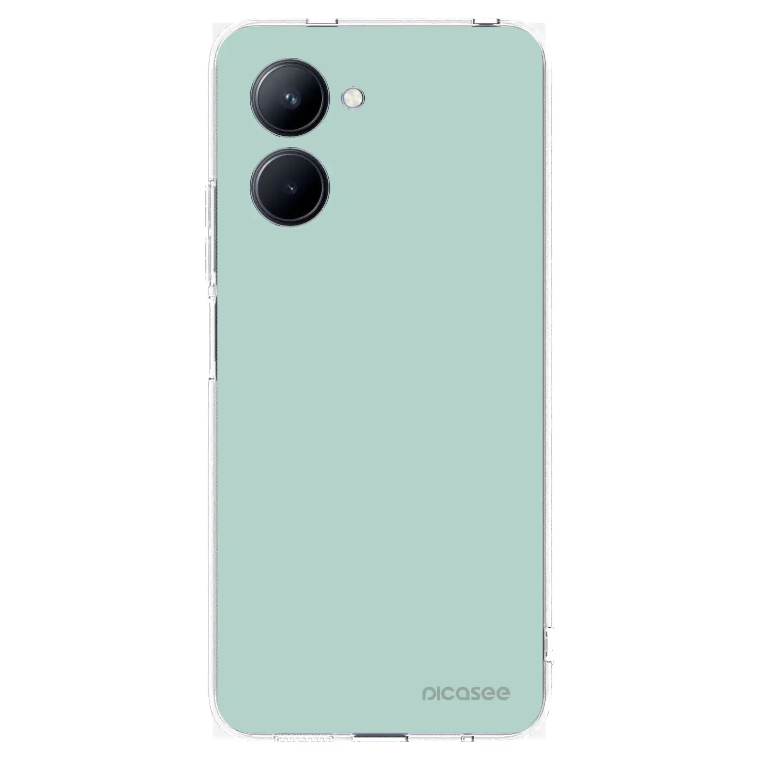 Silikonový průhledný obal pro Realme C33 (2023) - Pastel Charm