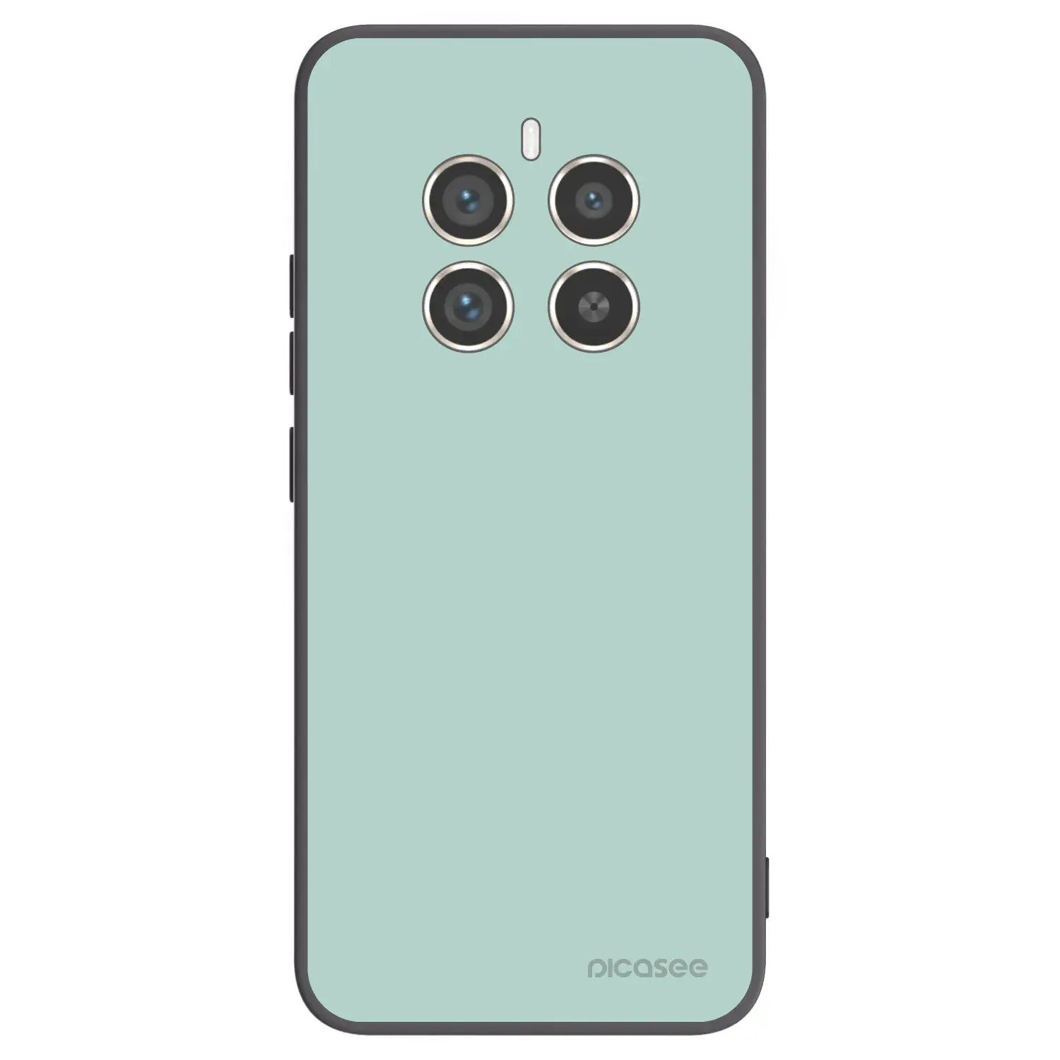 Silikonový černý obal pro Realme 12 Pro 5G - Pastel Charm