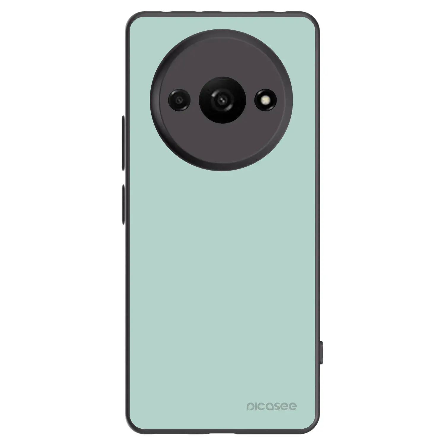 Silikonový černý obal pro Xiaomi Redmi A3 - Pastel Charm