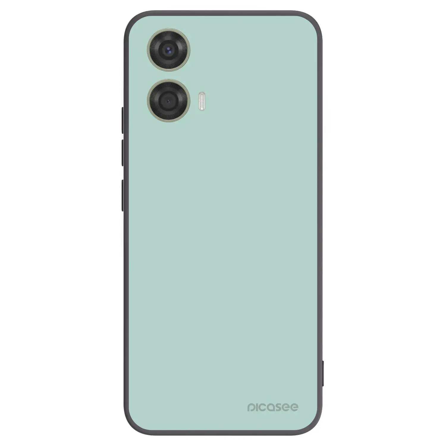 Silikonový černý obal pro Motorola Moto G24 - Pastel Charm