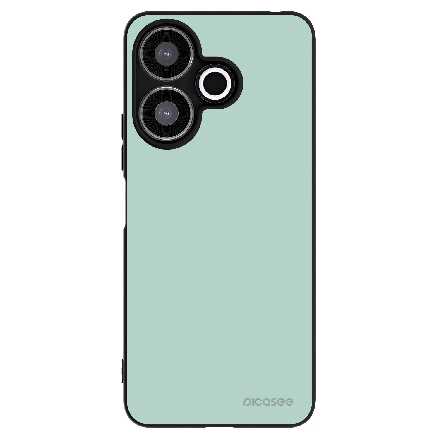 Silikonový černý obal pro Xiaomi Redmi 13 4G - Pastel Charm
