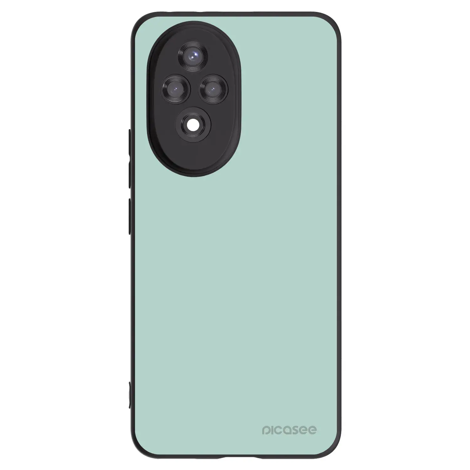 Silikonový černý obal pro Honor 200 5G - Pastel Charm
