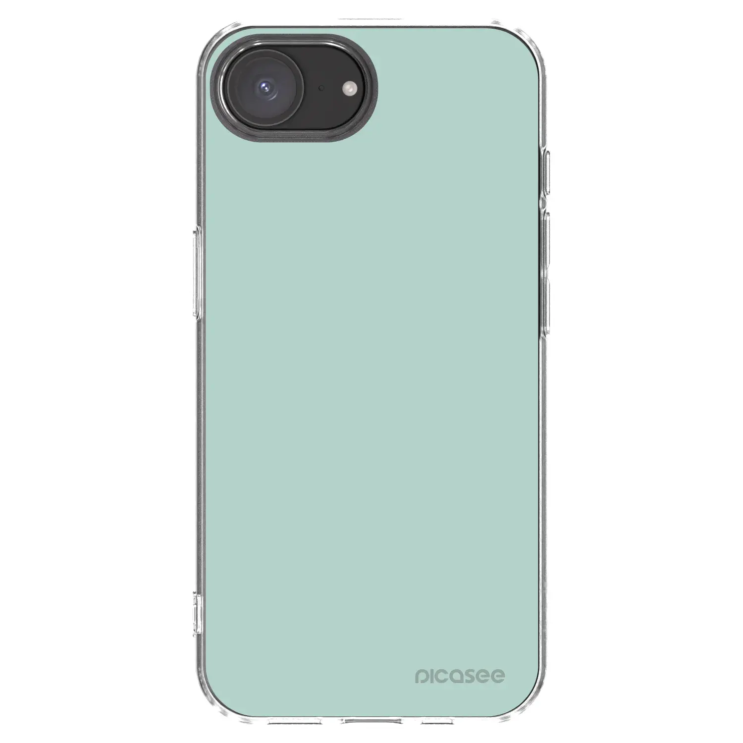 Silikonový průhledný obal pro Apple iPhone 16e - Pastel Charm