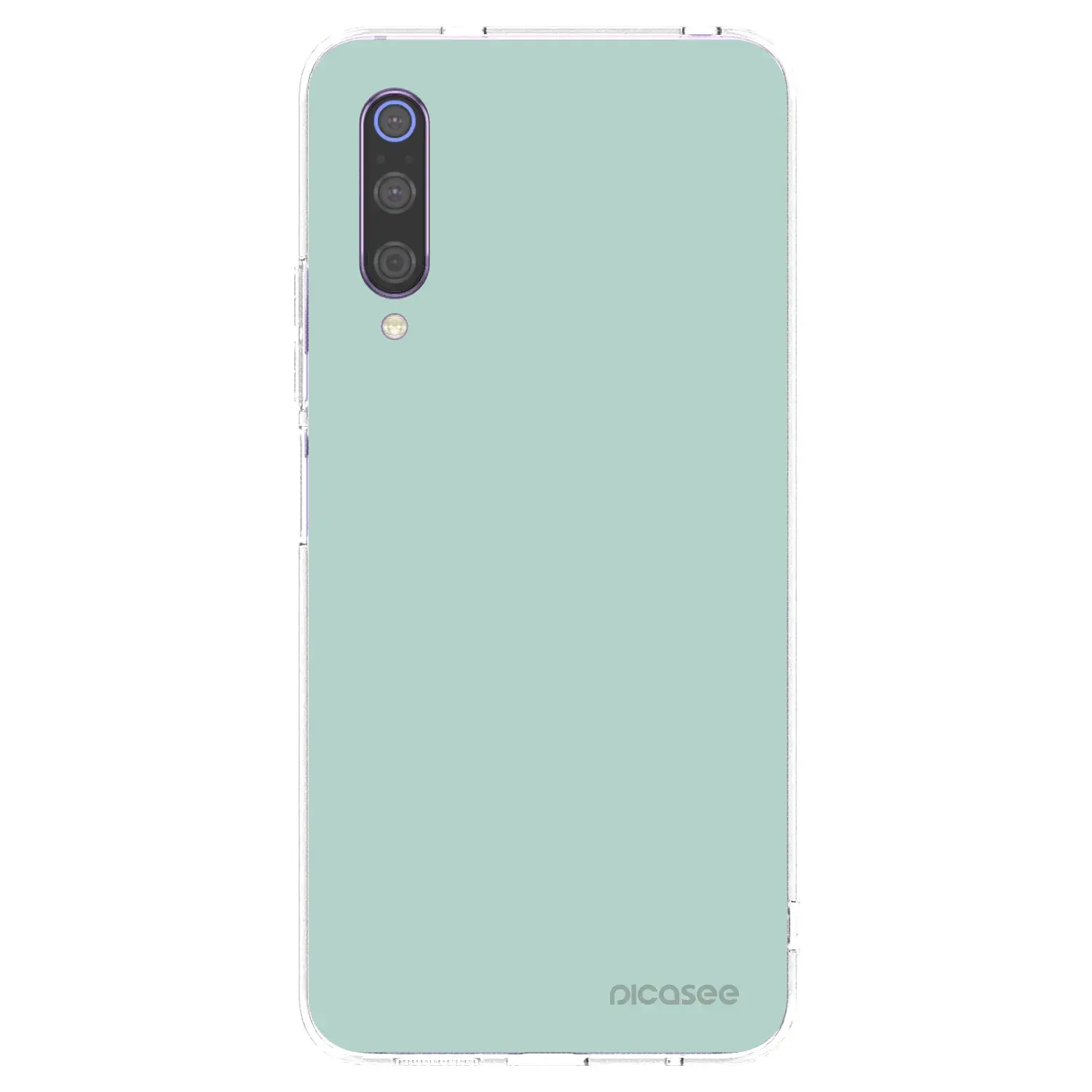 Silikonový průhledný obal pro Xiaomi Mi 9 - Pastel Charm