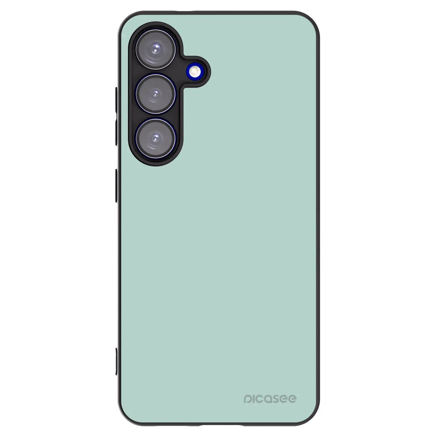 Silikonový černý obal pro Samsung Galaxy S25 5G - Pastel Charm