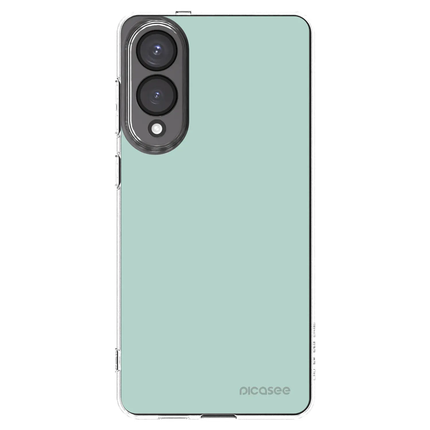 Silikonový průhledný obal pro Samsung Galaxy S25 Edge 5G - Pastel Charm