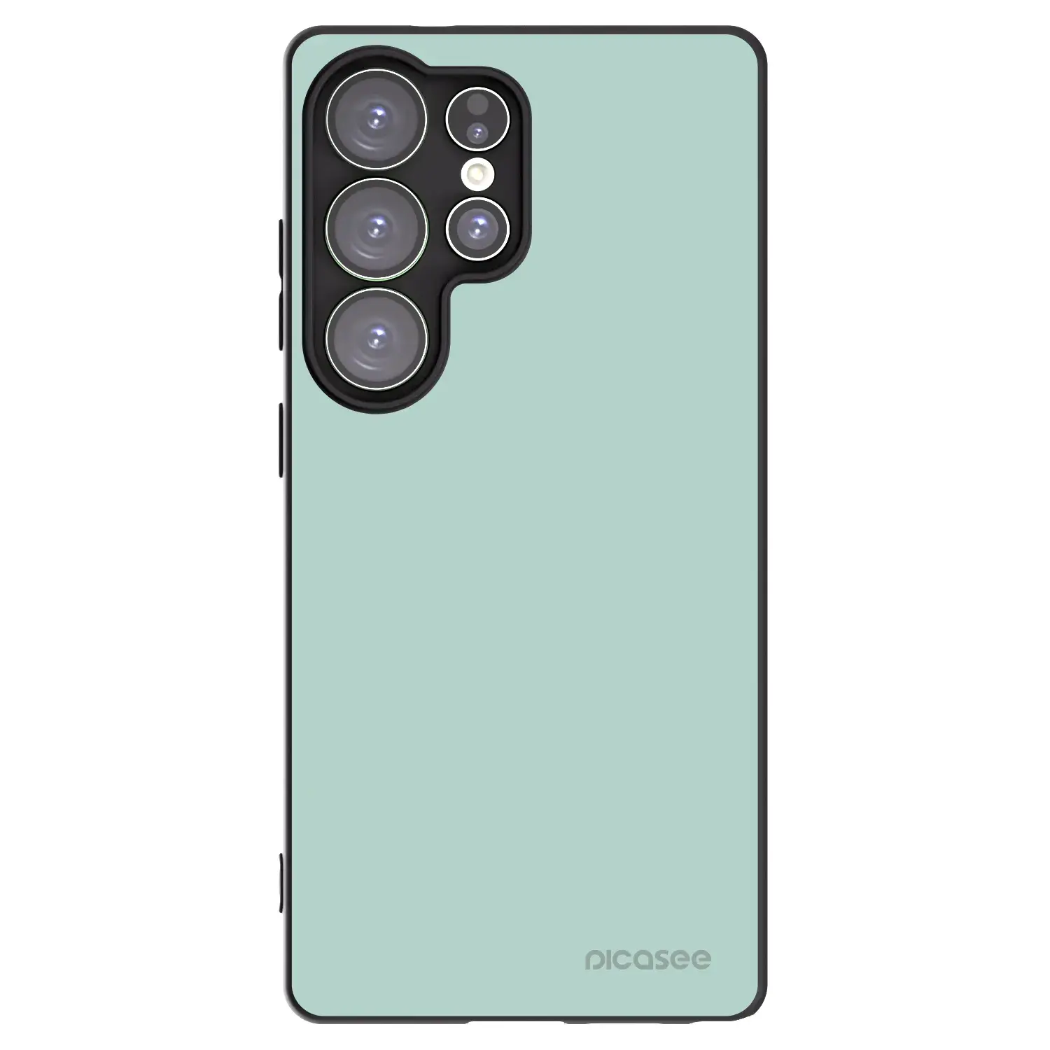 Silikonový černý obal pro Samsung Galaxy S25 Ultra 5G - Pastel Charm