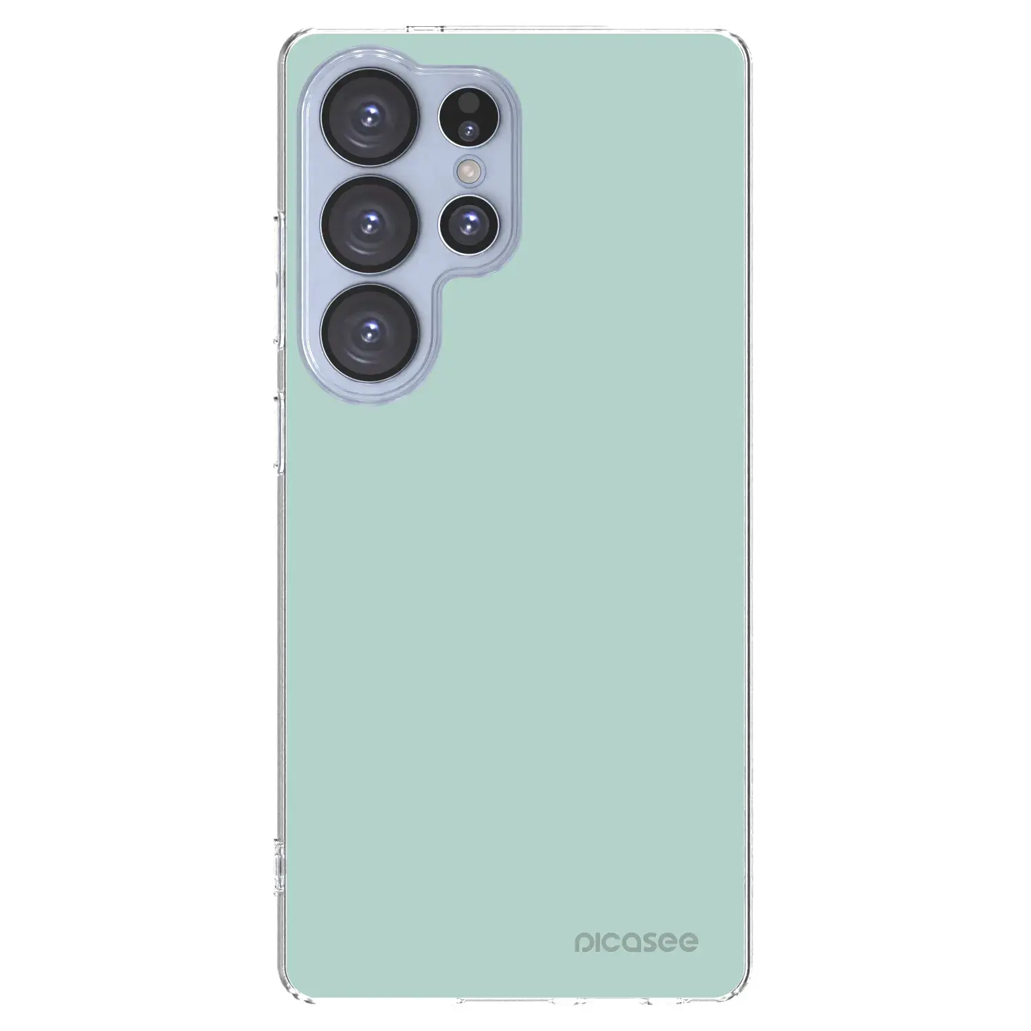 Silikonový průhledný obal pro Samsung Galaxy S25 Ultra 5G - Pastel Charm