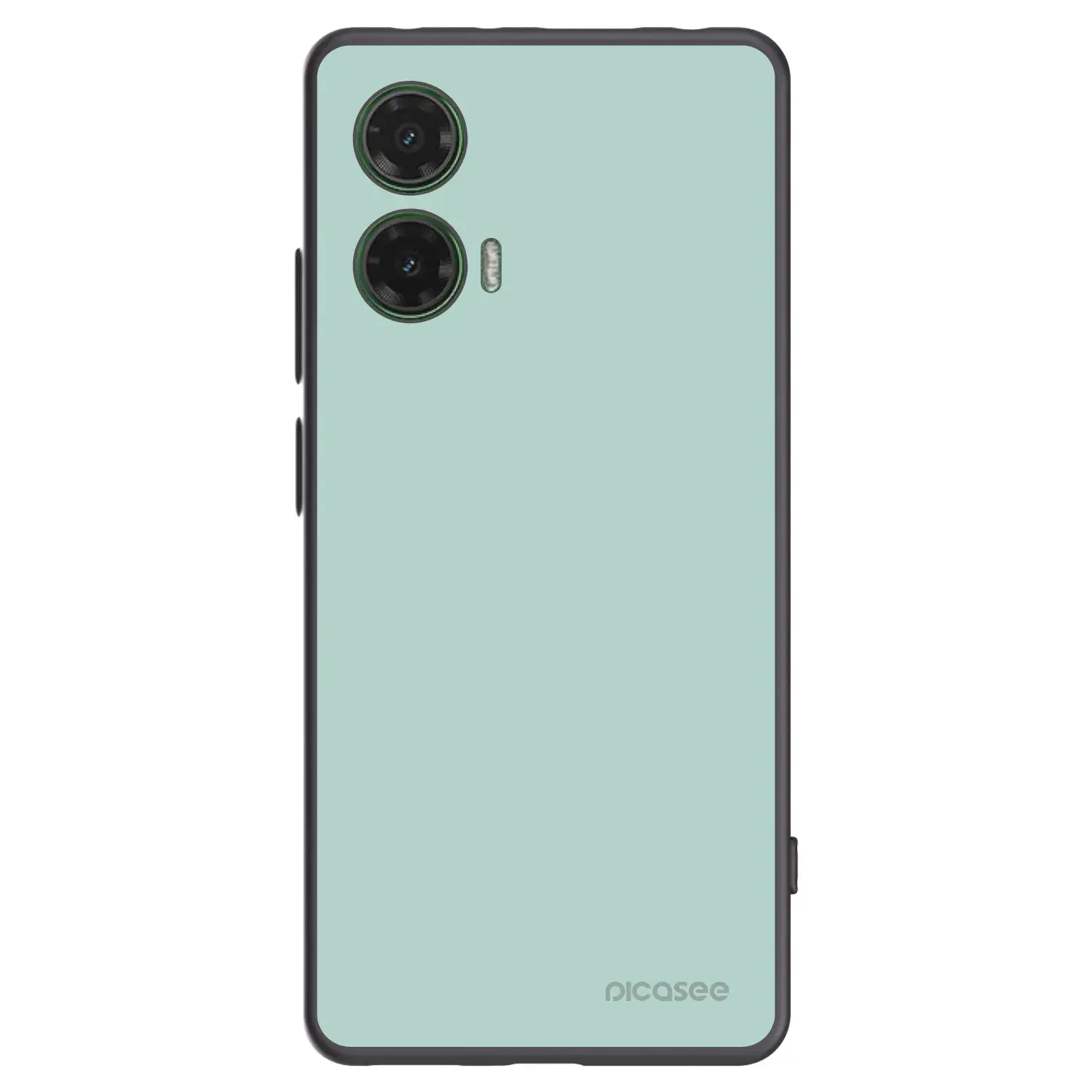 Silikonový černý obal pro Motorola Moto G35 5G - Pastel Charm