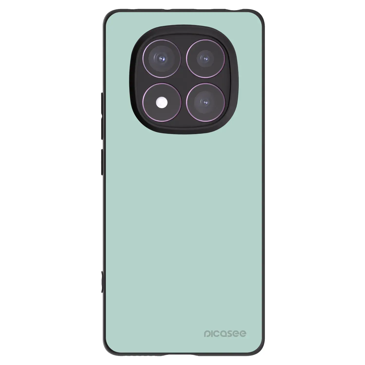 Silikonový černý obal pro Xiaomi Redmi Note 14 Pro 4G - Pastel Charm