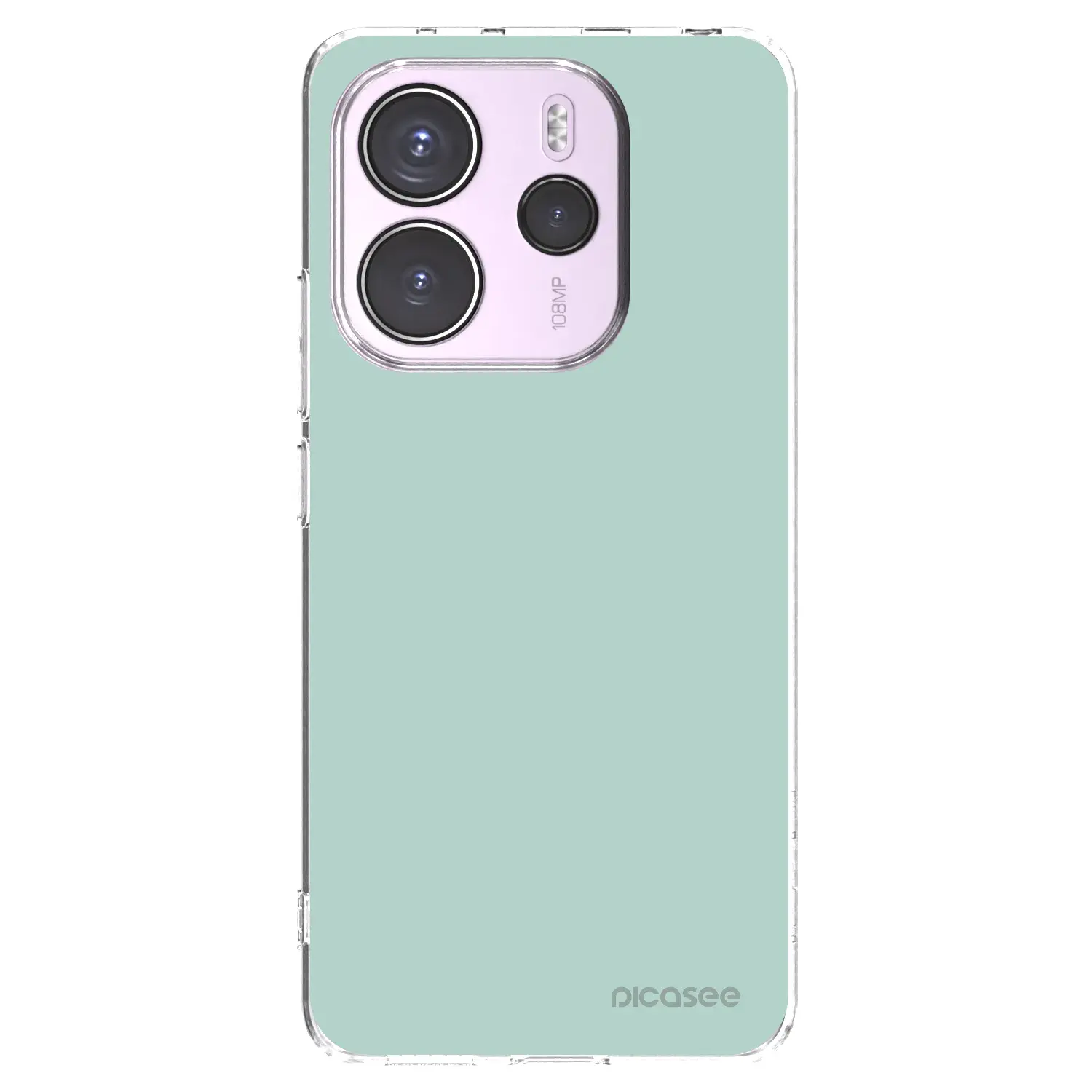Silikonový průhledný obal pro Xiaomi Redmi Note 14 4G - Pastel Charm