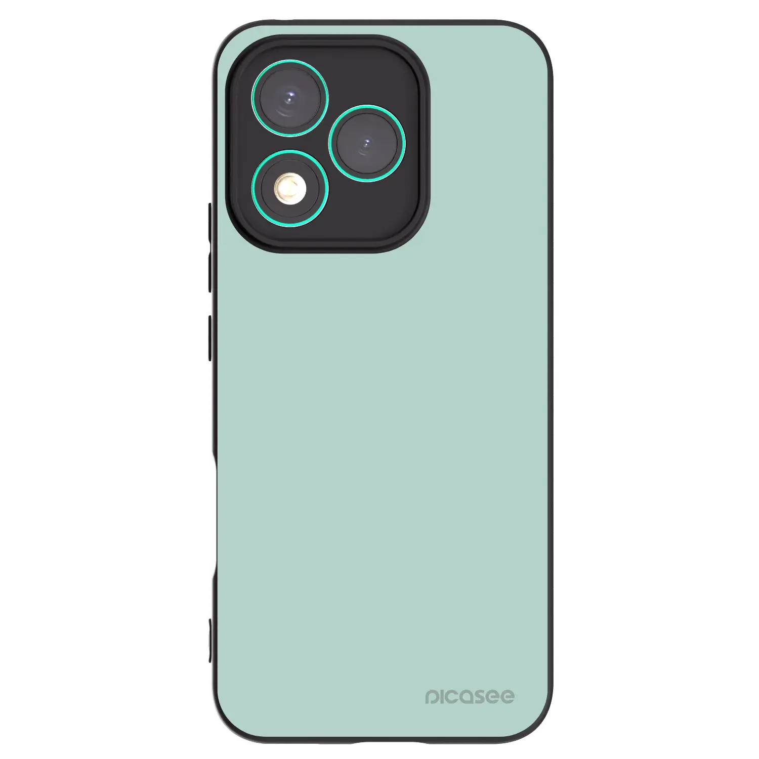 Silikonový černý obal pro Honor 400 Lite 5G - Pastel Charm