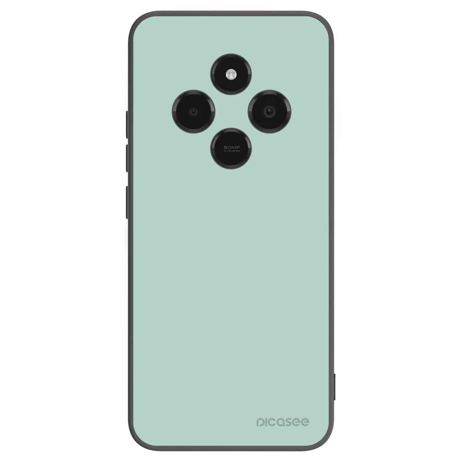 Silikonový černý obal pro Xiaomi Poco C75 - Pastel Charm