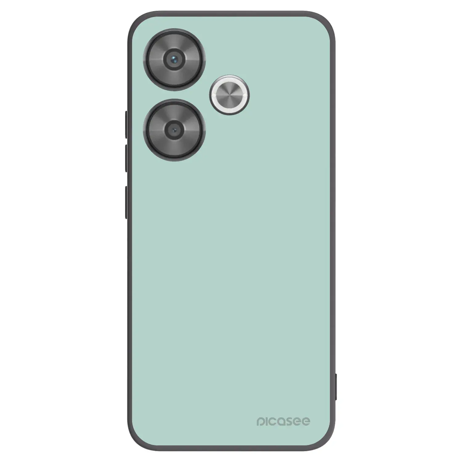 Silikonový černý obal pro Xiaomi Poco F6 - Pastel Charm