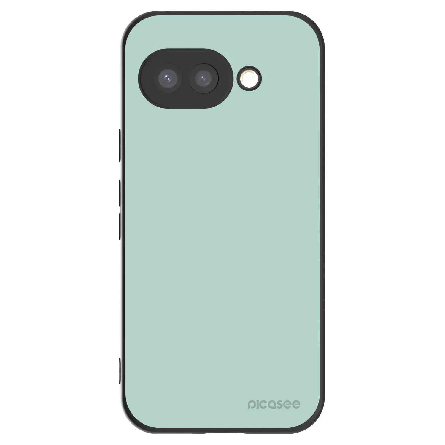 Silikonový černý obal pro Google Pixel 9a - Pastel Charm