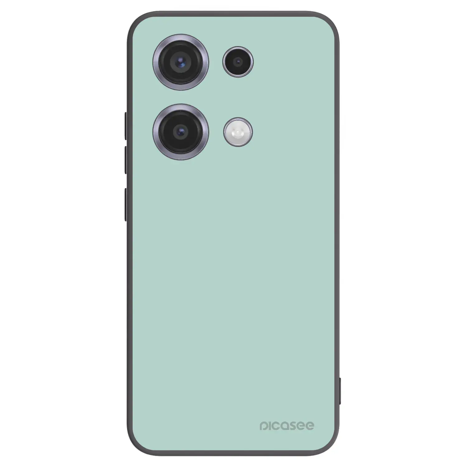 Silikonový černý obal pro Xiaomi Redmi Note 14S - Pastel Charm