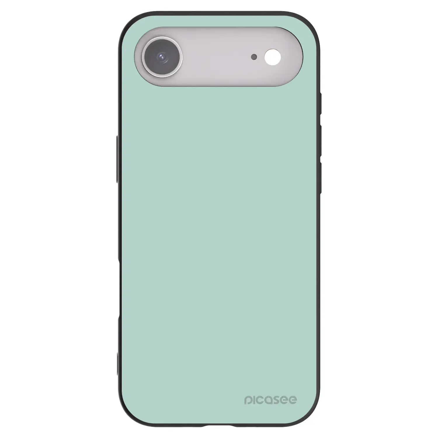 Silikonový černý obal pro Apple iPhone Air - Pastel Charm