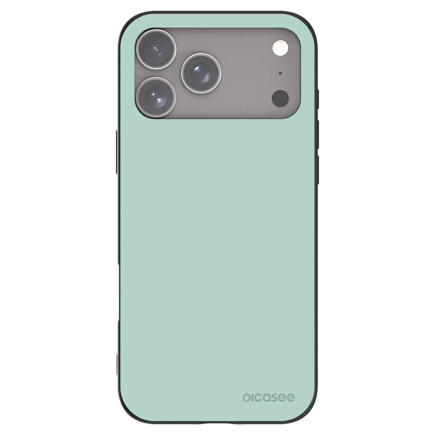 Silikonový černý obal pro Apple iPhone 17 Pro Max - Pastel Charm