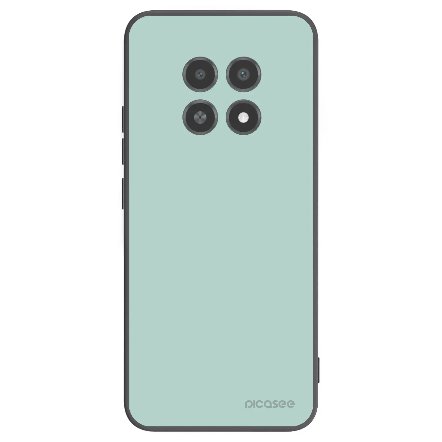 Silikonový černý obal pro Realme 12X - Pastel Charm