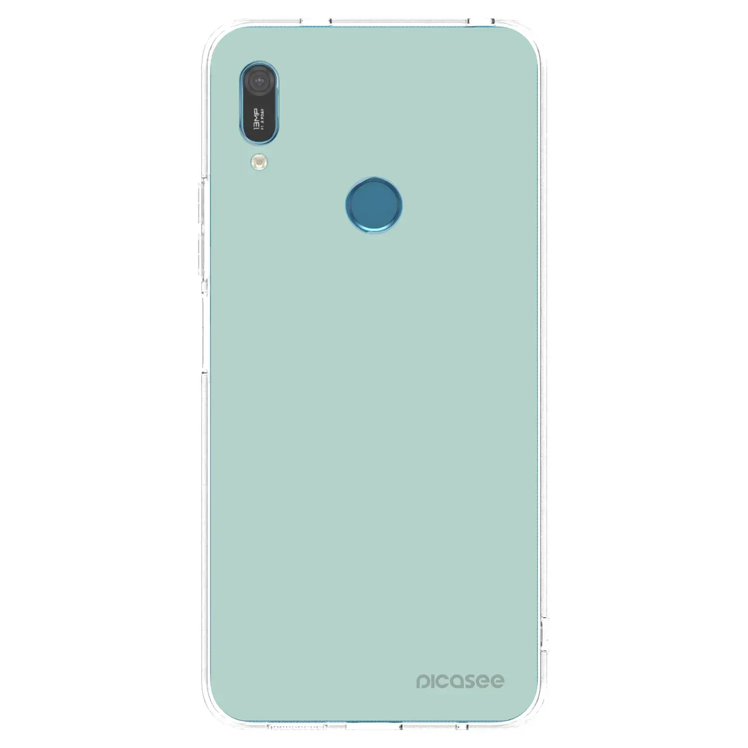 Silikonový průhledný obal pro Huawei Y6 2019 - Pastel Charm
