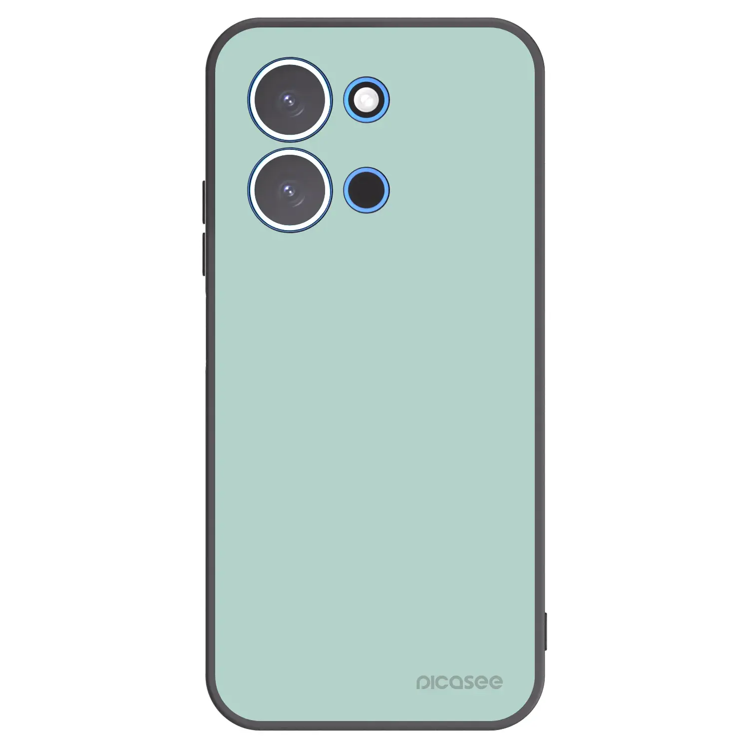 Silikonový černý obal pro Xiaomi Redmi 15C 4G - Pastel Charm