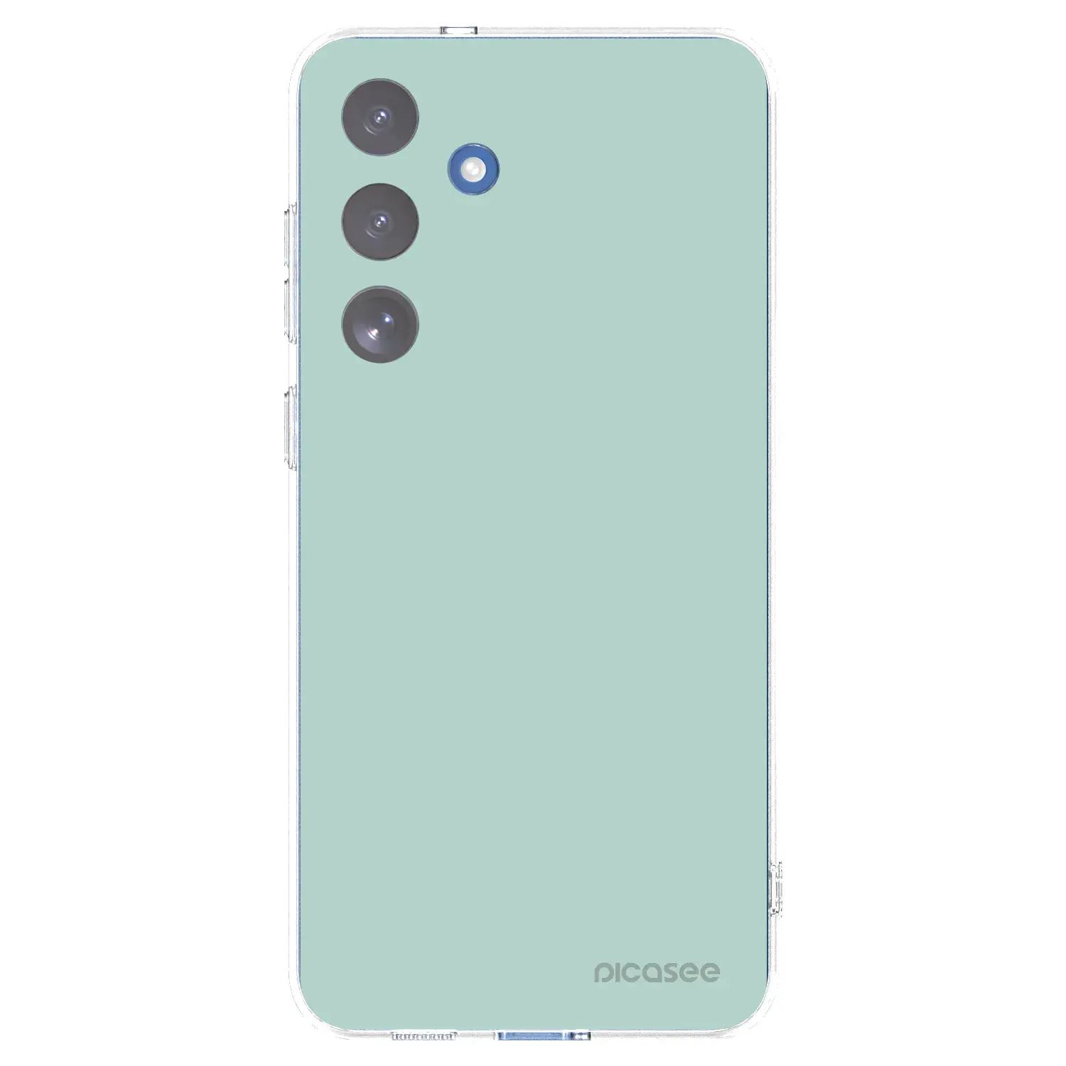 Silikonový průhledný obal pro Samsung Galaxy S25 FE 5G - Pastel Charm