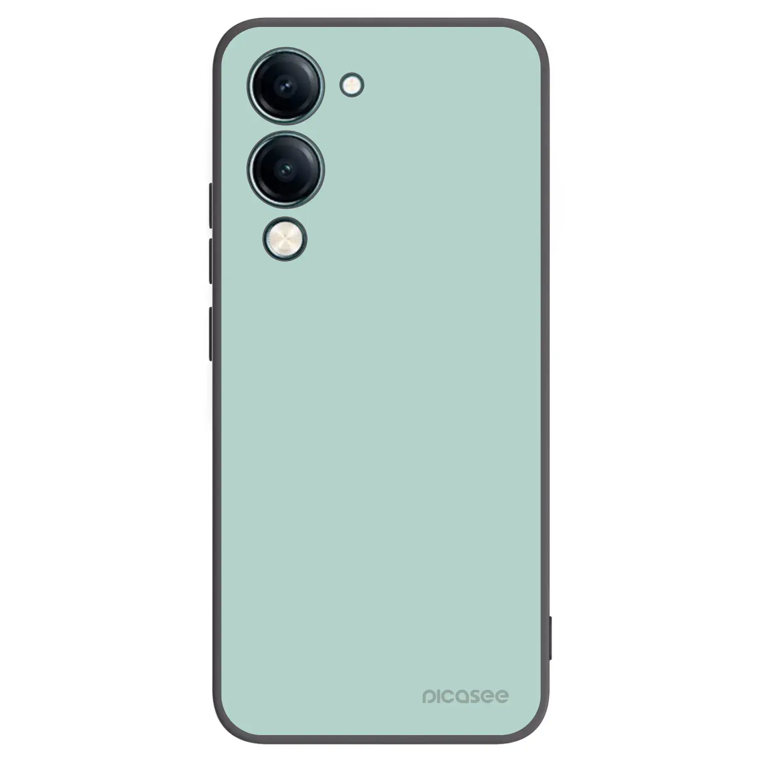 Silikonový černý obal pro Vivo Y29s 5G - Pastel Charm