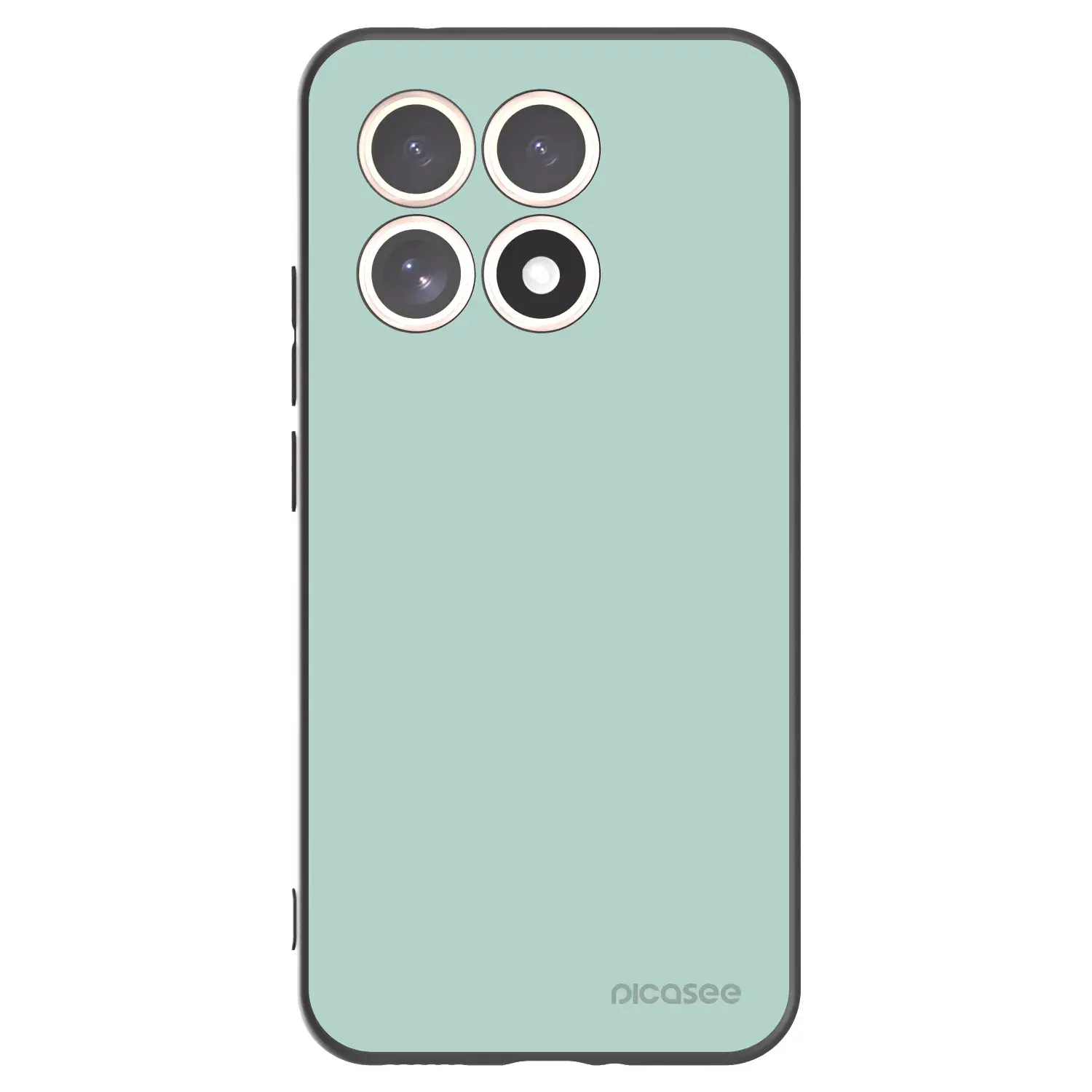 Silikonový černý obal pro Xiaomi 15T - Pastel Charm