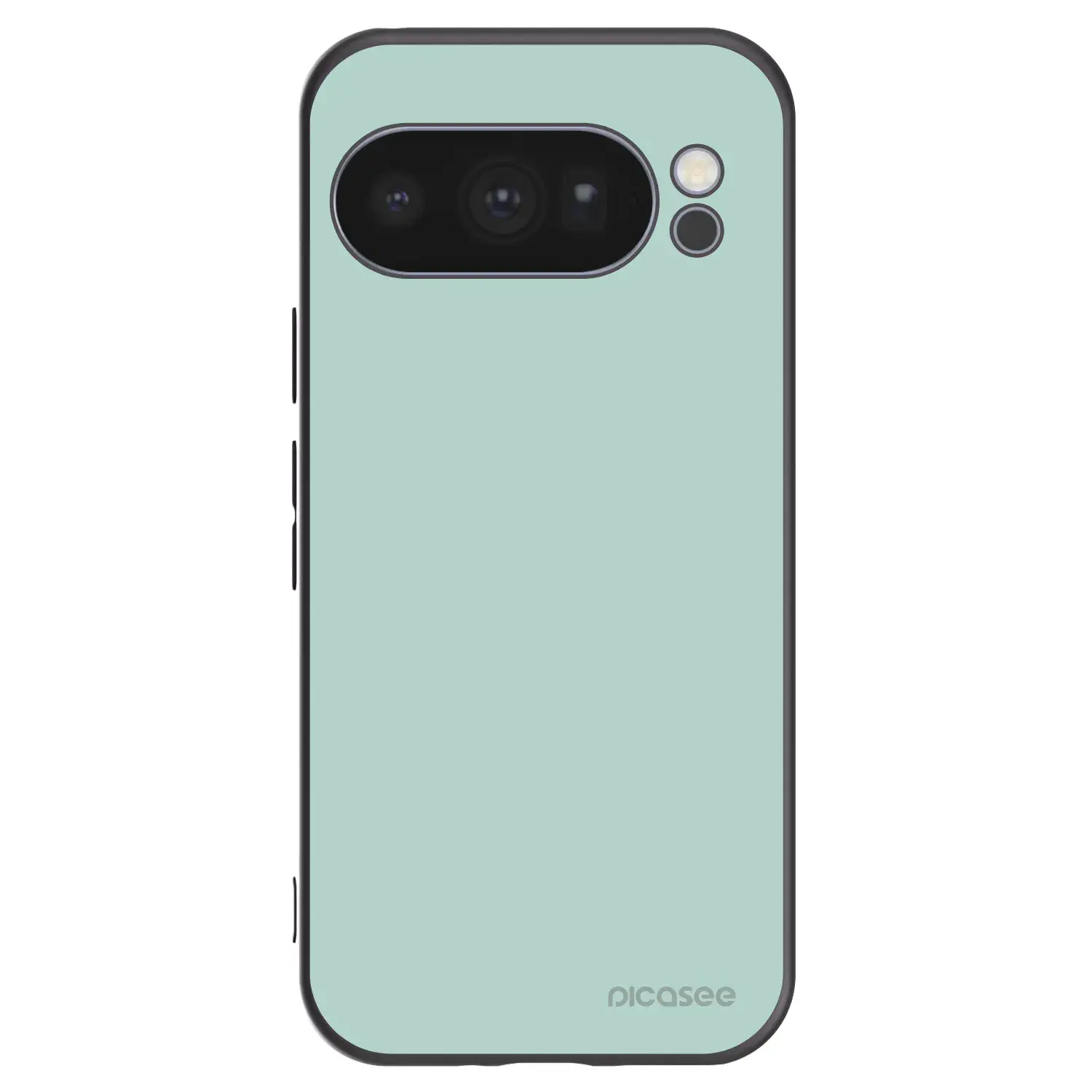 Silikonový černý obal pro Google Pixel 10 Pro - Pastel Charm
