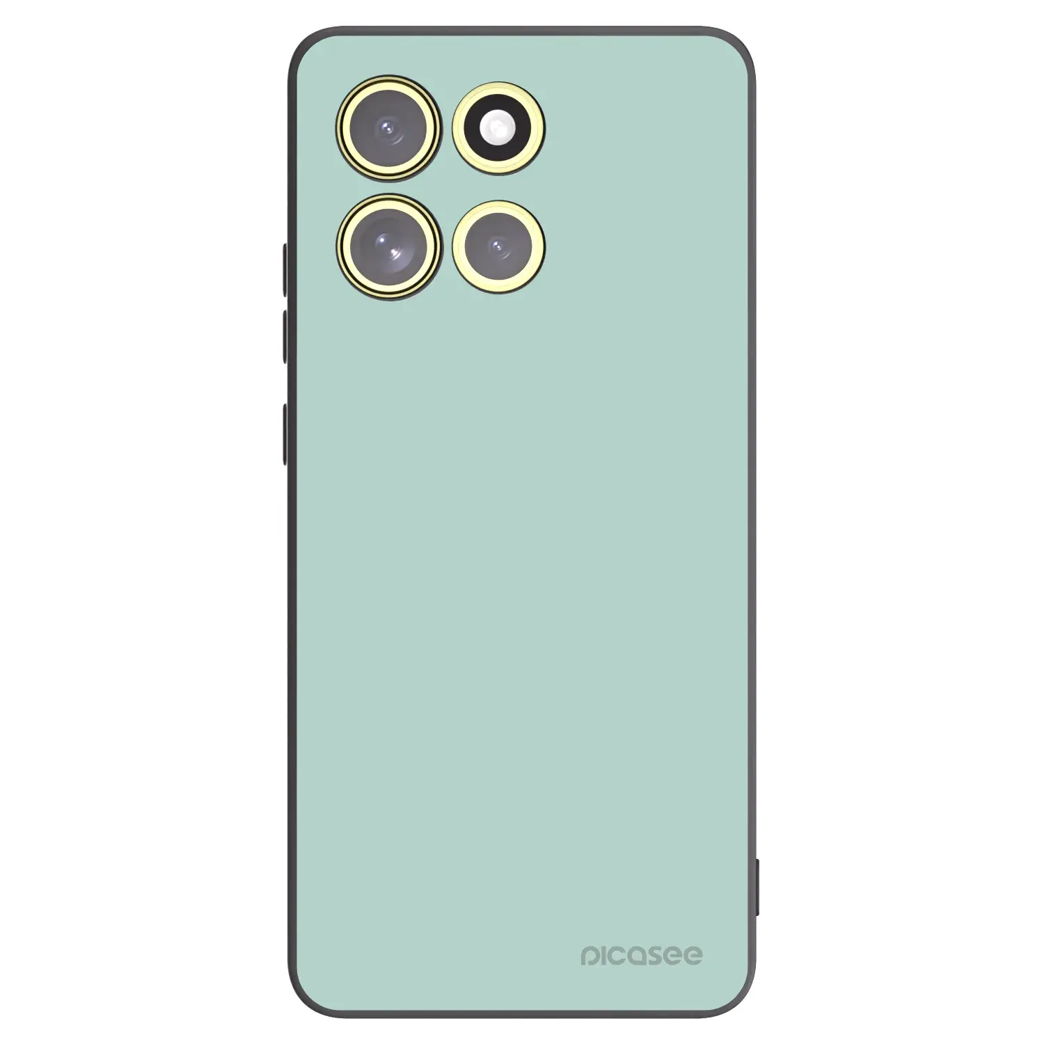 Silikonový černý obal pro Motorola Moto G86 Power 5G - Pastel Charm