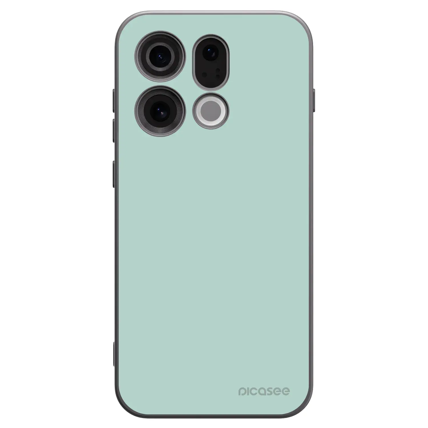 Silikonový černý obal pro OPPO Find X9 - Pastel Charm