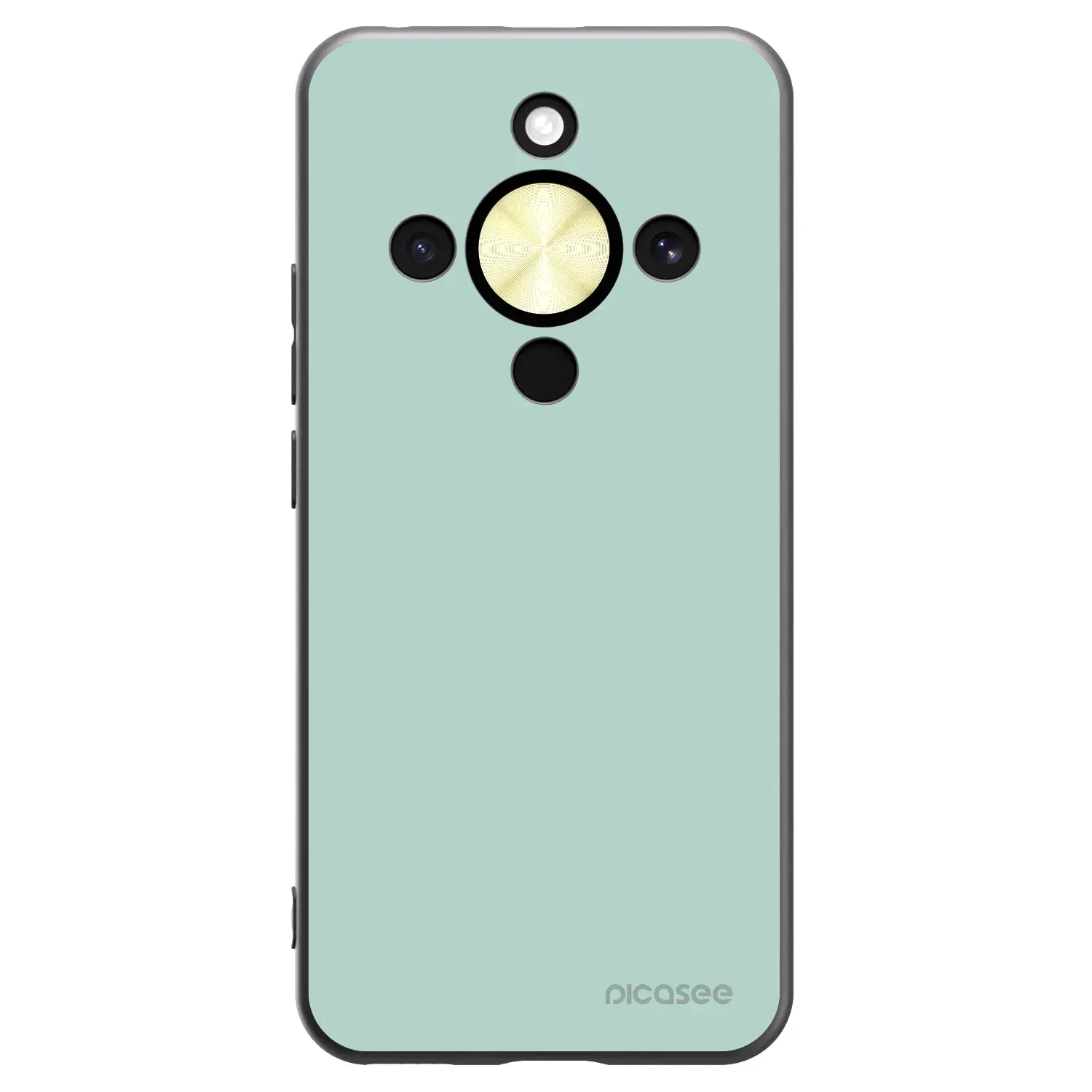 Silikonový černý obal pro Honor Magic8 Lite 5G - Pastel Charm