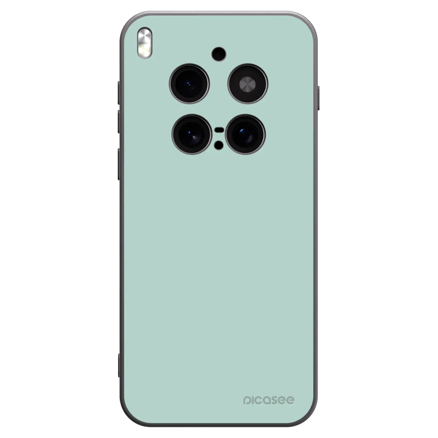 Silikonový černý obal pro Vivo X300 Pro - Pastel Charm