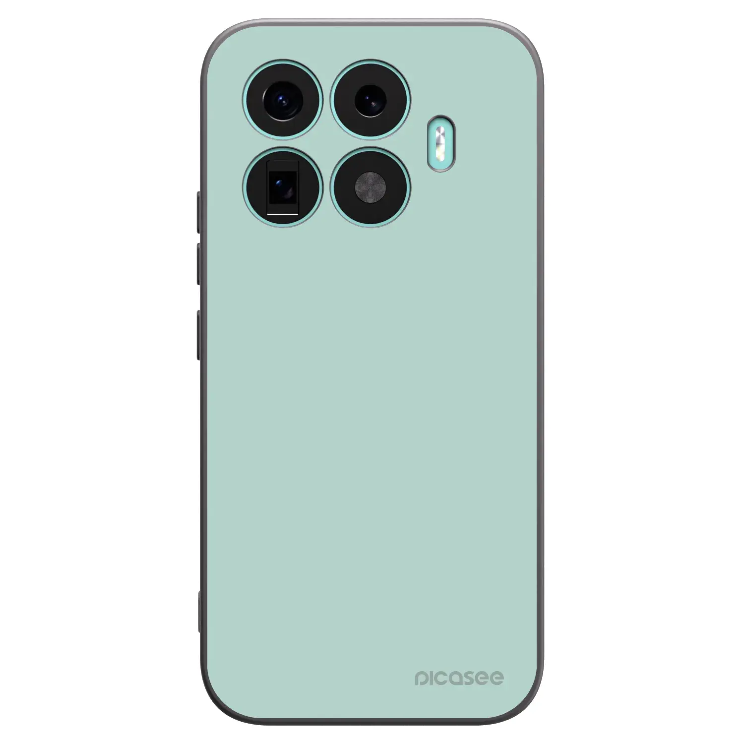 Silikonový černý obal pro Xiaomi 17T - Pastel Charm
