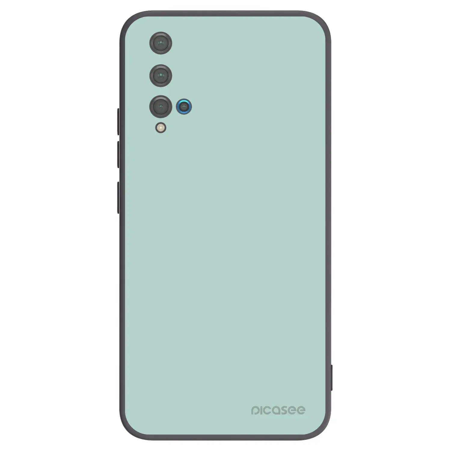 Silikonový černý obal pro Huawei Nova 5T - Pastel Charm