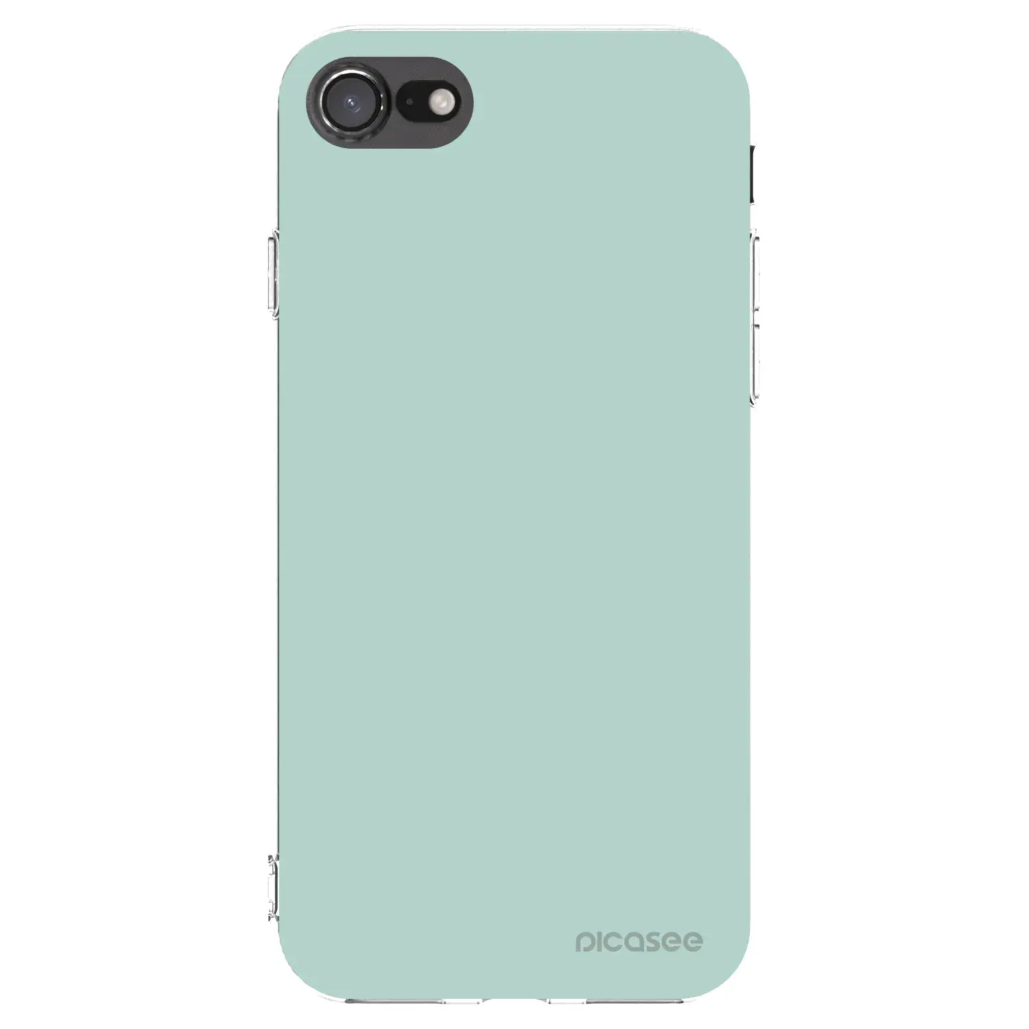 Silikonový průhledný obal pro Apple iPhone SE 2020 - Pastel Charm