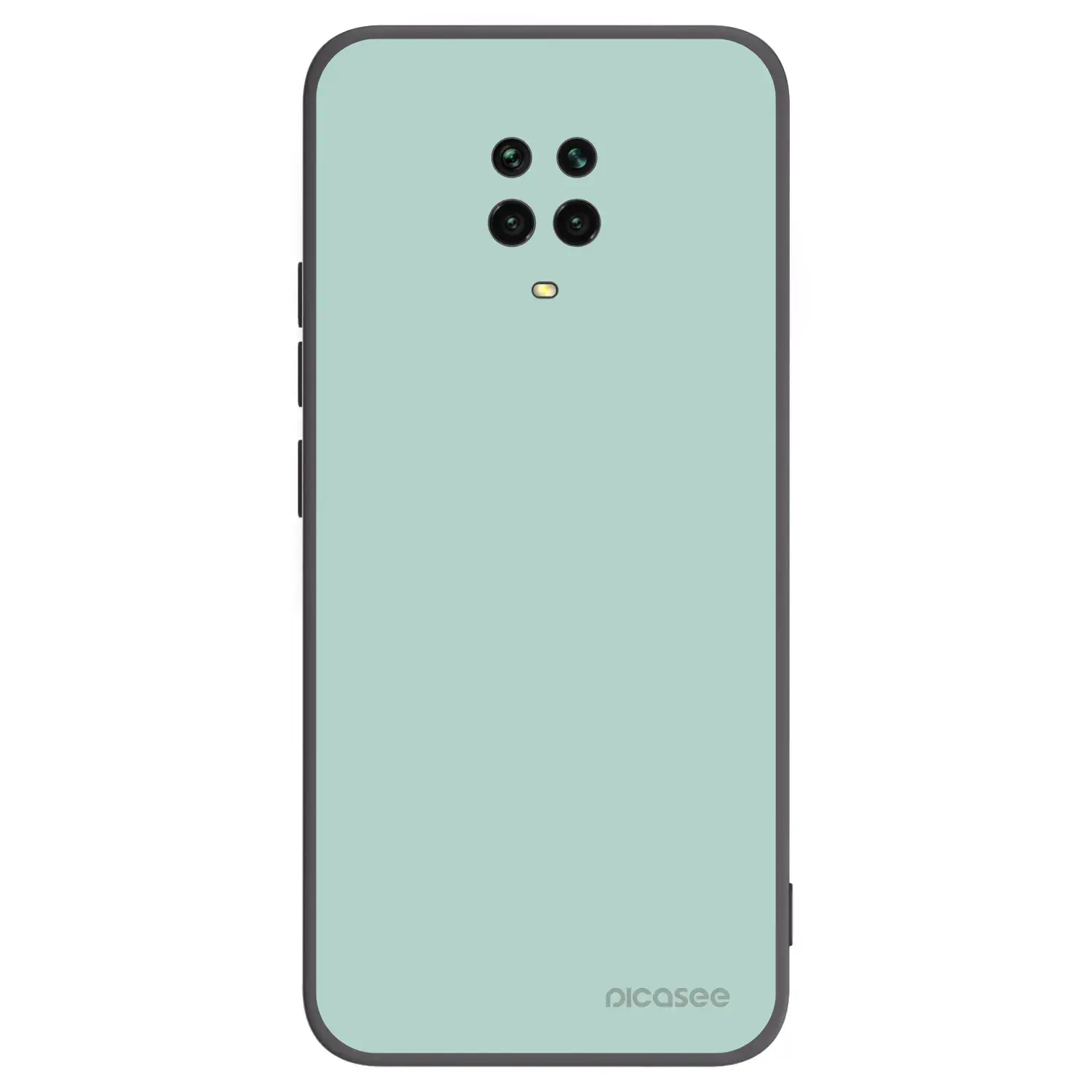 Silikonový černý obal pro Xiaomi Redmi Note 9 Pro - Pastel Charm