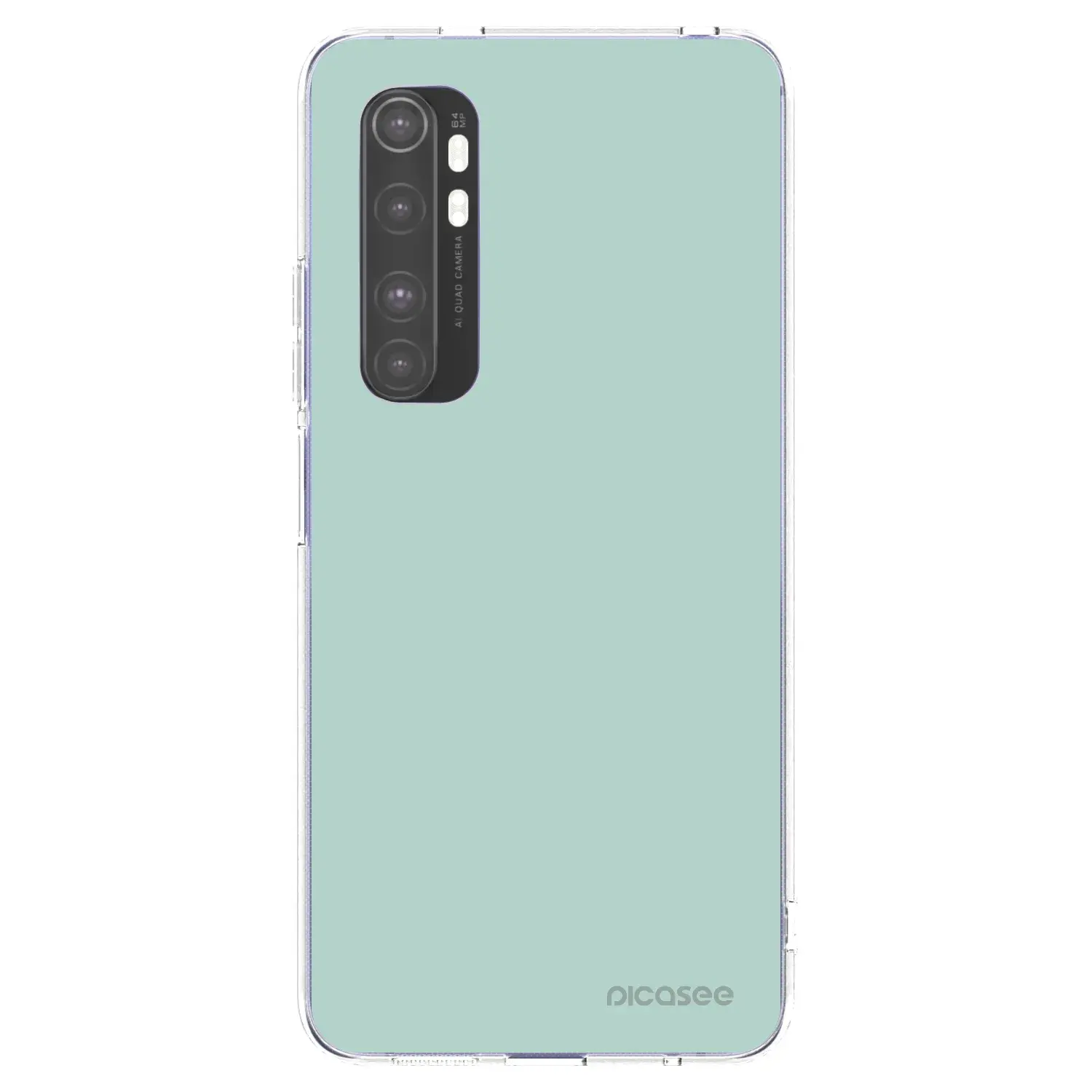 Silikonový průhledný obal pro Xiaomi Mi Note 10 Lite - Pastel Charm