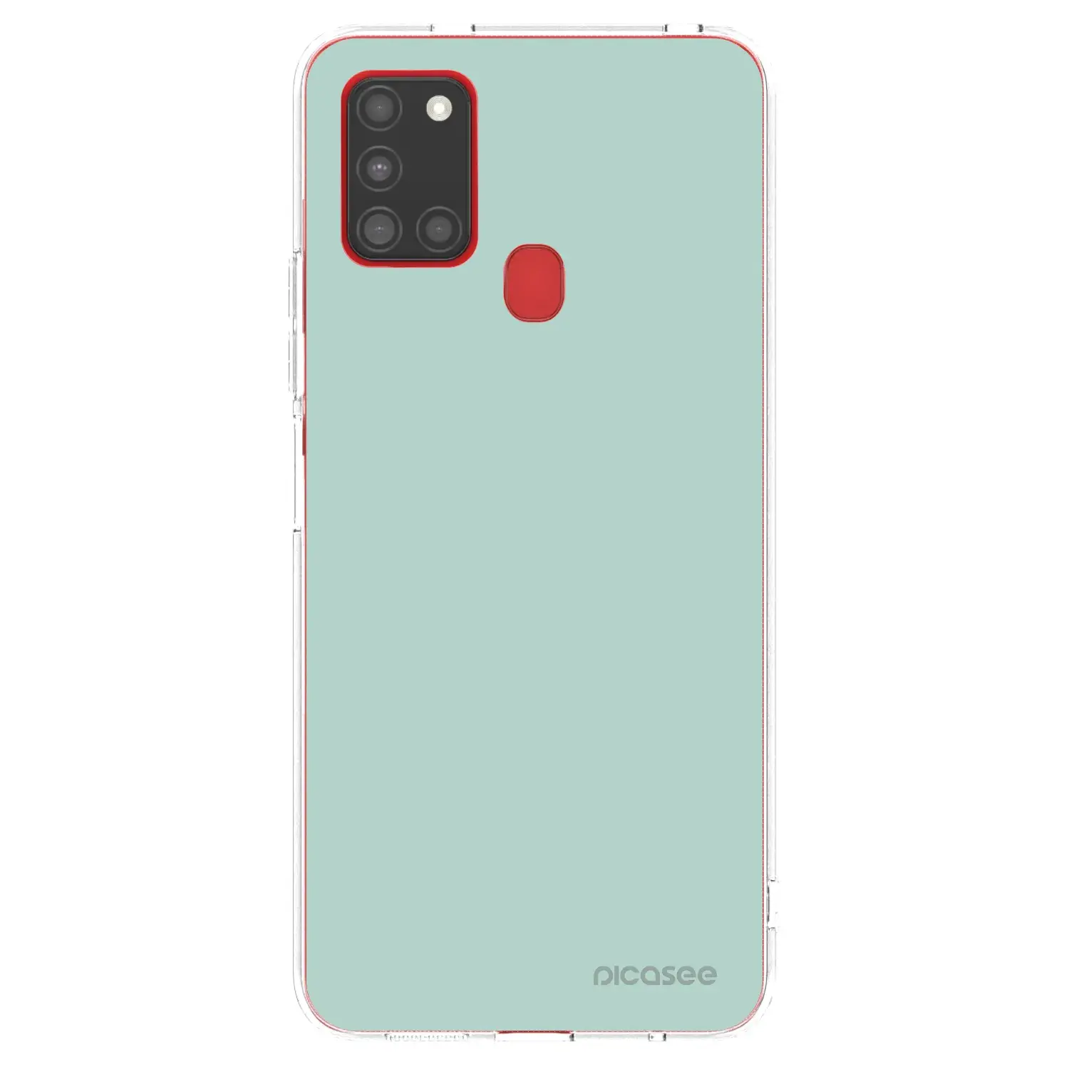 Silikonový průhledný obal pro Samsung Galaxy A21s - Pastel Charm