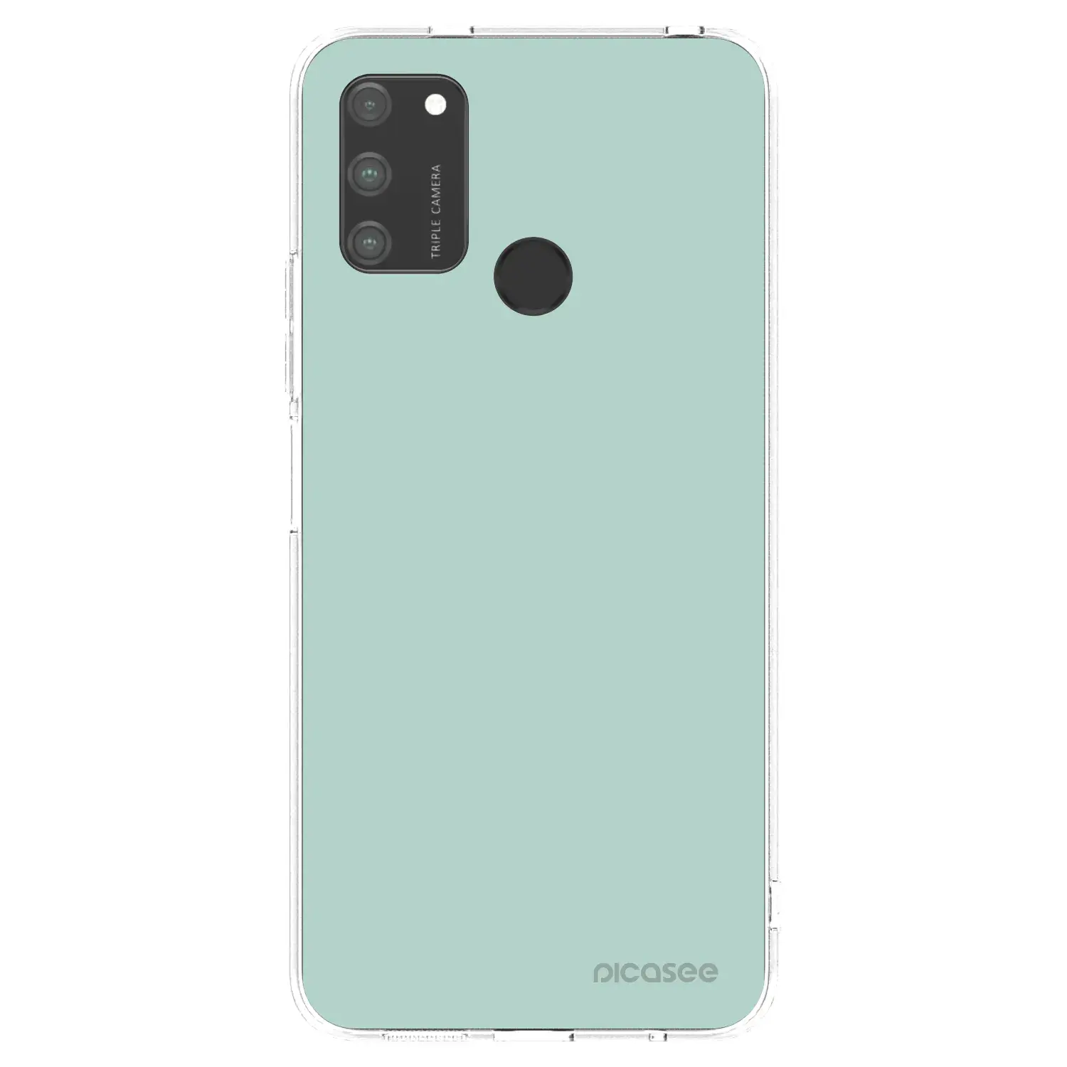Silikonový průhledný obal pro Honor 9A - Pastel Charm