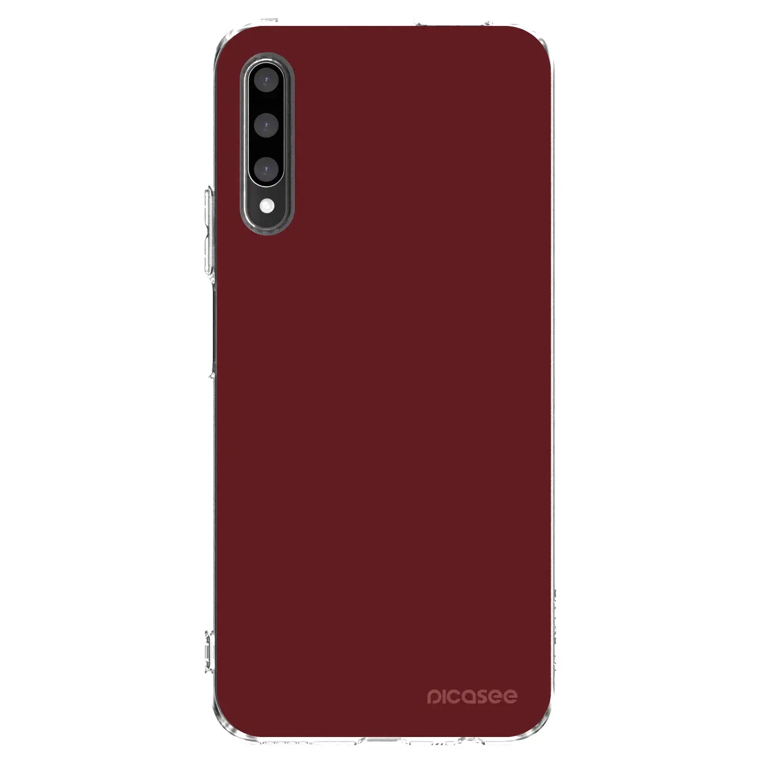 Silikonový průhledný obal pro Honor 9X Pro - Red Bliss